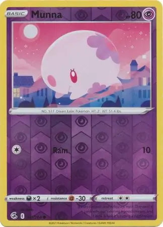 Fusion Strike Munna #121/264 reverse holo